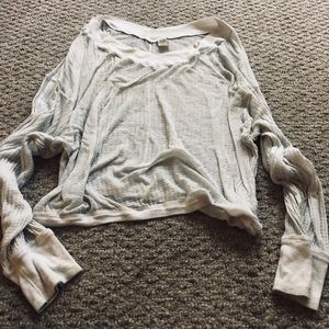FREE PEOPLE off the shoulder sweater